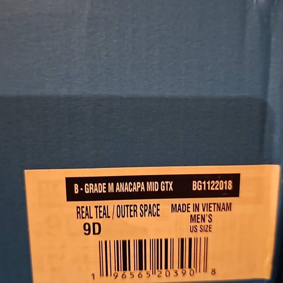 Hoka Anacapa mid GTX 9D.
Men.
New - Picture 6 of 6